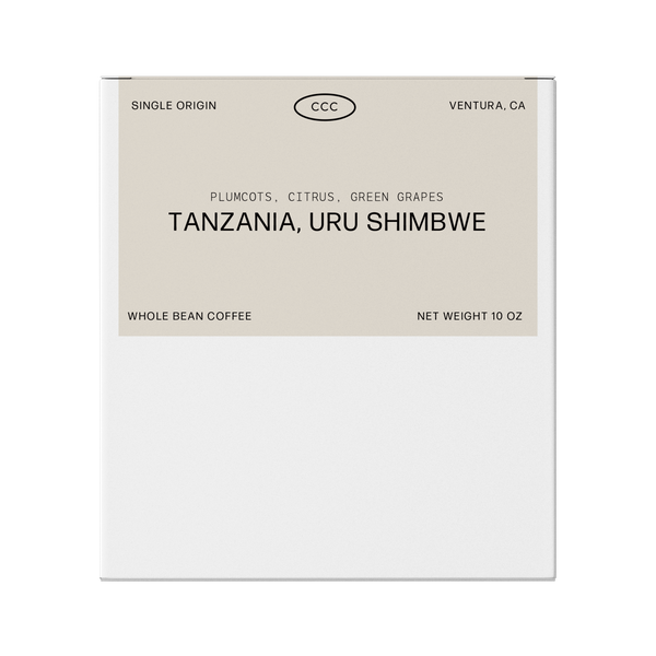 Tanzania, Uru Shimbwe Peaberry