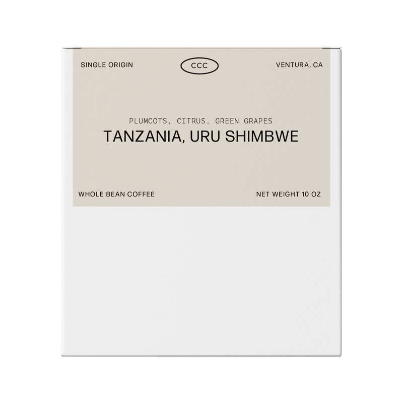 Tanzania, Uru Shimbwe Peaberry