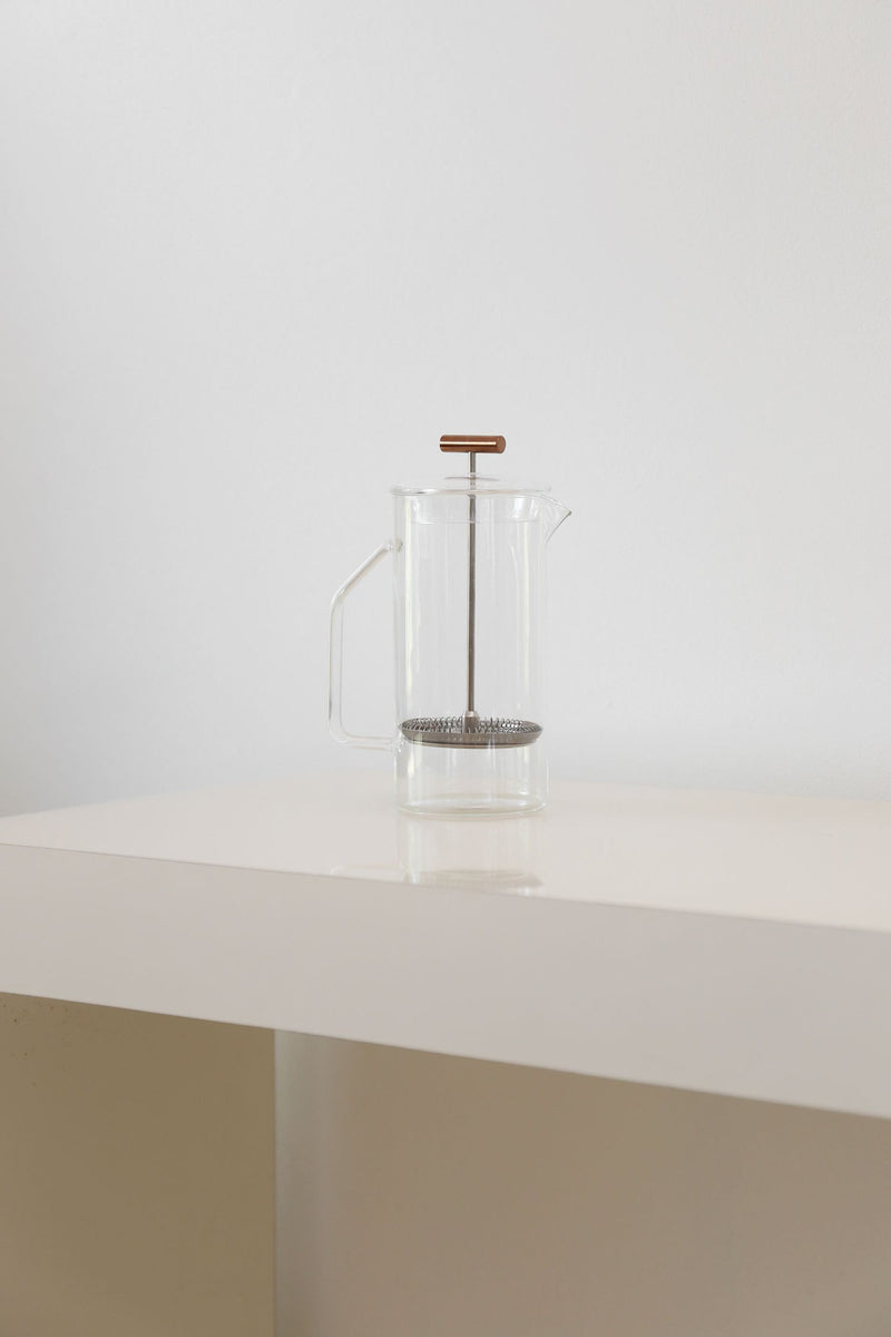 Yield - Clear Glass French Press
