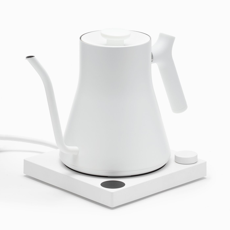 Fellow Stagg EKG Electric Kettle Matte White – Mudhouse Coffee Roasters